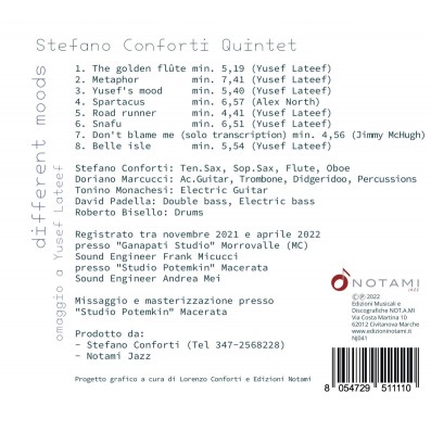 Stefano Conforti Quintet - Different Moods
