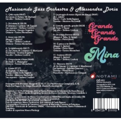 Musicamdo Jazz Orchestra & Alessandra Doria - Grande Grande Grande Mina